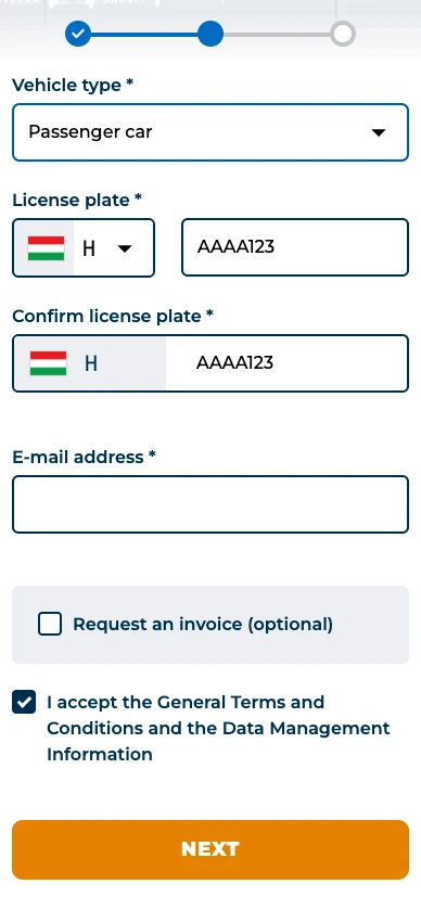 Enter your vehicle details
