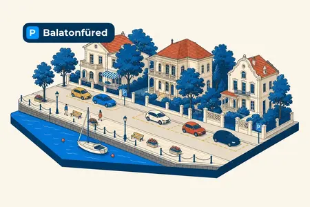 Atrakcje Balatonfüred i informacje o parkowaniu