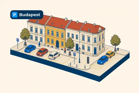 Budapeszt – powstaną kolejne płatne strefy parkowania