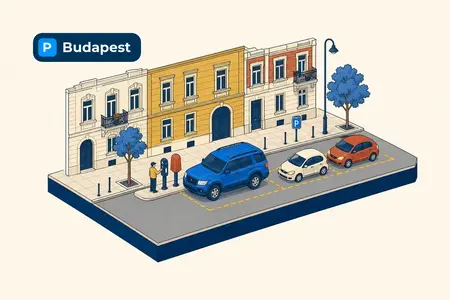 W Budapeszcie podwójne opłaty parkingowe dla ciężkich samochodów odroczono do 2028 roku