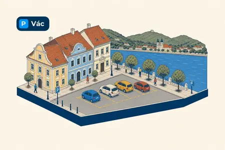 Parkowanie w Vácu 2026: atrakcje i wskazówki dla kierowców