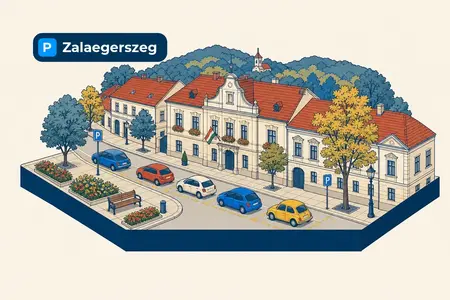 Parkowanie w Zalaegerszeg w 2026 roku: strefy i atrakcje