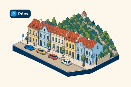 Atrakcje Pécsu i informacje o parkowaniu
