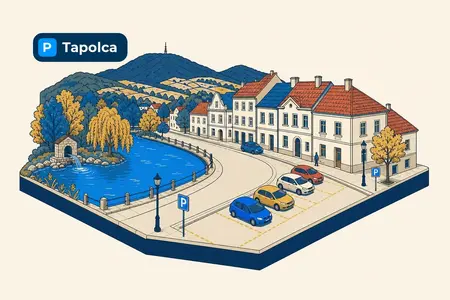 Tapolca 2026: Jaskinia Jeziorna, góry świadki i parkowanie
