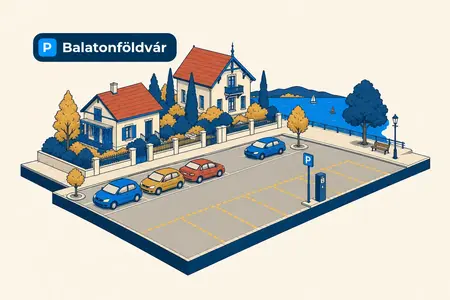 Nowe zasady parkowania w Balatonföldvár: rozszerzenie stref płatnego parkowania