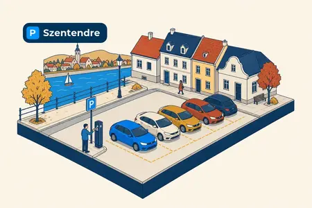 Szentendre’s Paletta parking lot will become paid again from November 1