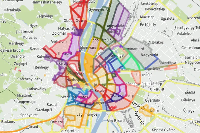 Hongrie - Dans quelle zone de stationnement suis-je ?