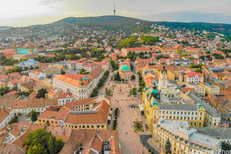 Sehenswürdigkeiten in Pécs und Parkinformationen
