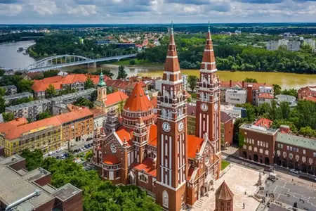 Szeged: Znamenitosti i parkiranje